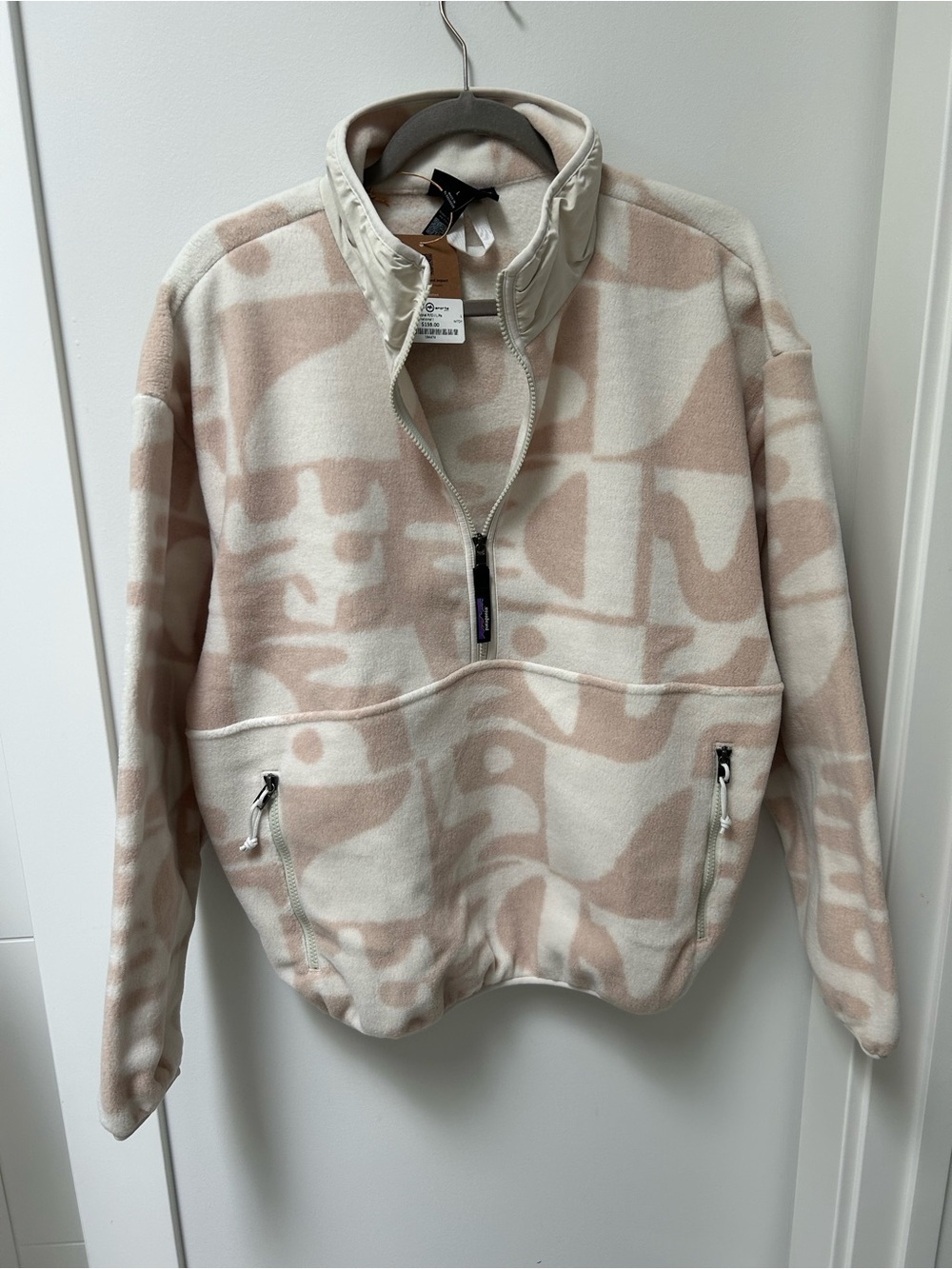 Patagonia womens Synchilla Marsupial pullover half zip large - Picture 2 of 4